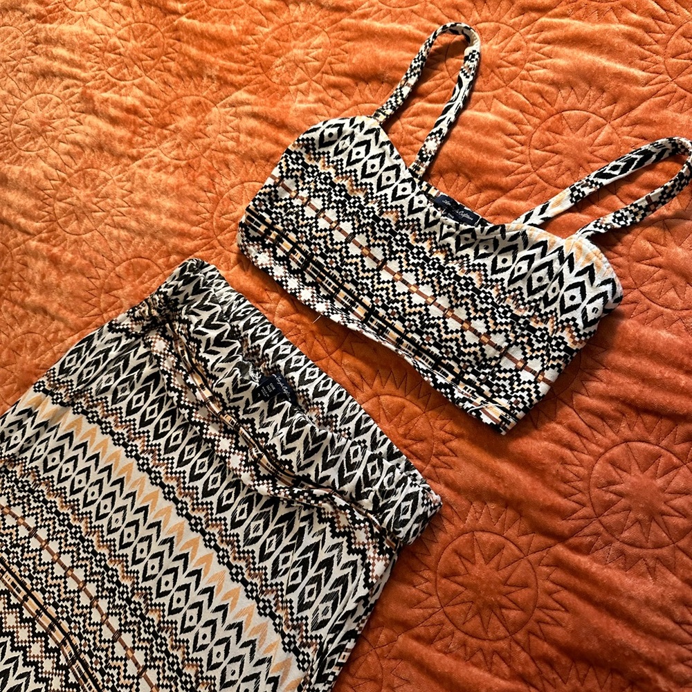 American eagle 2 piece boho chick vintage design